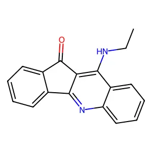 10-(ethylamino)indeno[1,2-b]quinolin-11-one structure