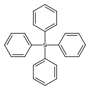 Tetraphenylsilane structure