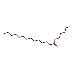 Pentyl myristate structure