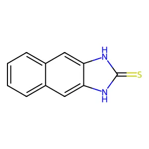 1,3-dihydrobenzo[f]benzimidazole-2-thione structure