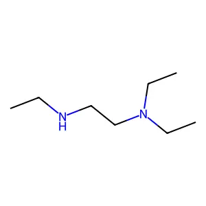 N,N',N'-triethylethane-1,2-diamine structure