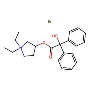Benzilonium bromide structure