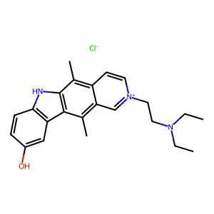 Datelliptium Chloride structure