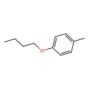 p-Butoxytoluene structure