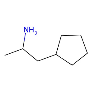 1-cyclopentylpropan-2-amine structure