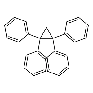 1,1,2,2-Tetraphenylcyclopropane structure