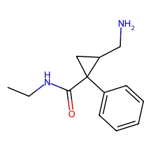 N-Desethyl Milnacipran structure