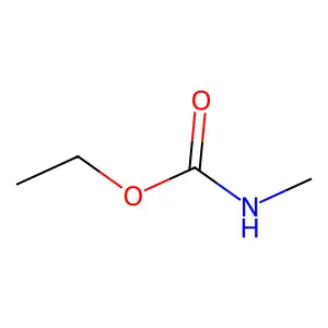 ethyl N-methylcarbamate structure