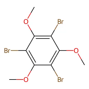 1,3,5-Tribromo-2,4,6-trimethoxybenzene structure