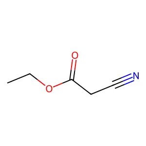 ETHYL CYANOACETATE structure