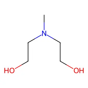 N-METHYLDIETHANOLAMINE structure