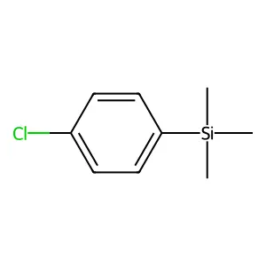 4-Chlorophenyltrimethylsilane structure
