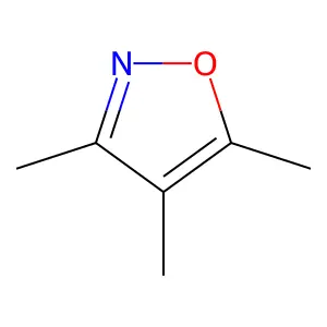 3,4,5-Trimethylisoxazole structure