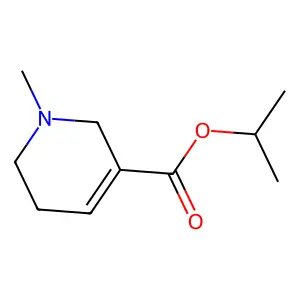 propan-2-yl 1-methyl-3,6-dihydro-2H-pyridine-5-carboxylate structure
