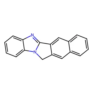12H-Benz[5,6]isoindolo[2,1-a]benzimidazole structure
