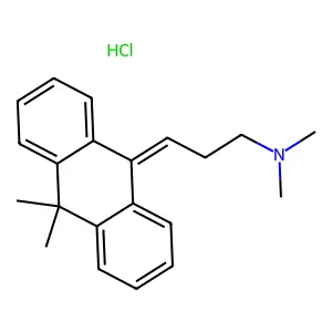 MELITRACEN HYDROCHLORIDE structure