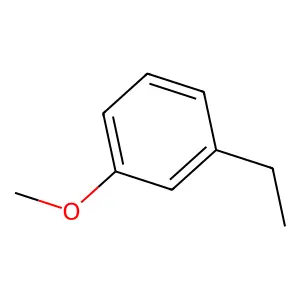 1-Ethyl-3-methoxybenzene structure