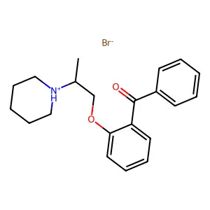 Compound C21H26BrNO2 structure