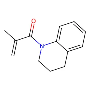 1-(3,4-dihydro-2H-quinolin-1-yl)-2-methylprop-2-en-1-one structure