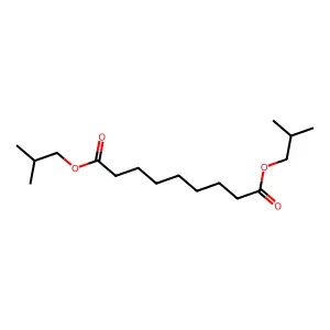 Nonanedioic acid, 1,9-bis(2-methylpropyl) ester structure