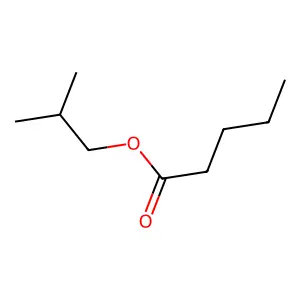 Isobutyl valerate structure