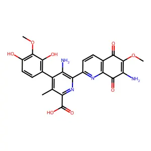 10'-O-Demethylstreptonigrin structure