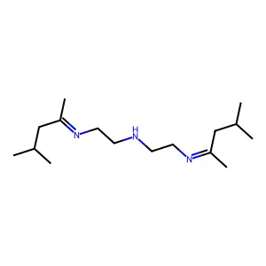 1,2-Ethanediamine, N-(1,3-dimethylbutylidene)-N'-[2-[(1,3-dimethylbutylidene)amino]ethyl]- structure