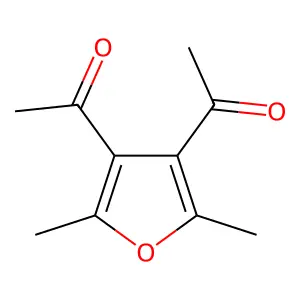 1,1'-(2,5-Dimethylfuran-3,4-diyl)diethanone structure