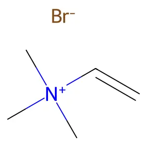 Trimethyl(vinyl)ammonium bromide structure