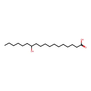 12-Hydroxystearic acid structure