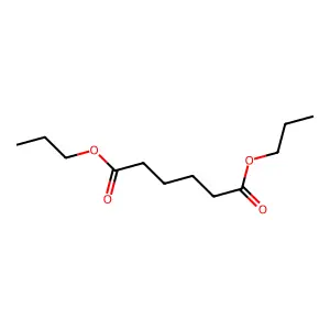 Dipropyl adipate structure