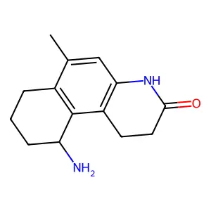 10-amino-6-methyl-2,4,7,8,9,10-hexahydro-1H-benzo[f]quinolin-3-one structure