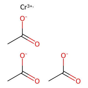 CHROMIC ACETATE structure