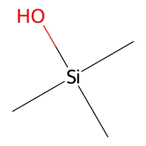 Trimethylsilanol structure