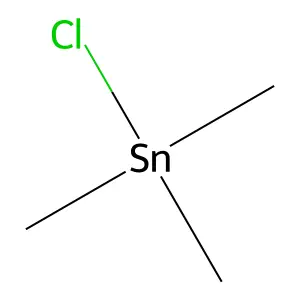 TRIMETHYLTIN CHLORIDE structure
