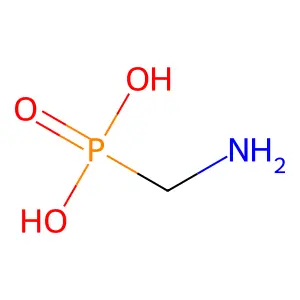 (Aminomethyl)phosphonic acid structure