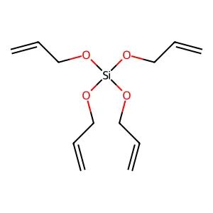 Tetraallyloxysilane structure
