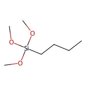 Butyltrimethoxysilane structure