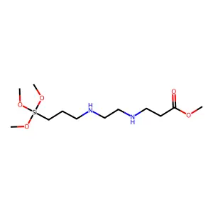 Compound C12H28N2O5Si structure