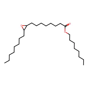 Octyl 9,10-epoxystearate structure