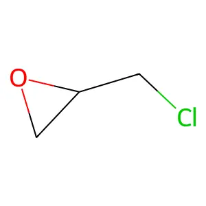 (S)-(+)-1-Chloro-2,3-epoxypropane; 2-(Chloromethyl)oxirane structure