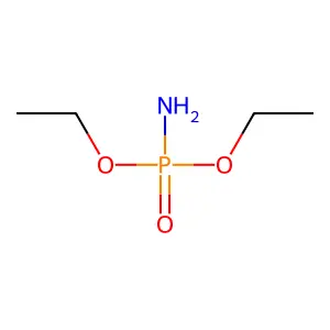 Diethyl phosphoramidate structure
