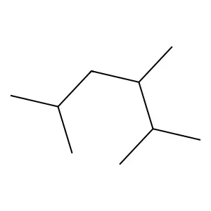 2,3,5-TRIMETHYLHEXANE structure