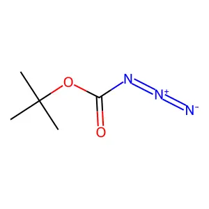 tert-Butoxycarbonyl azide structure