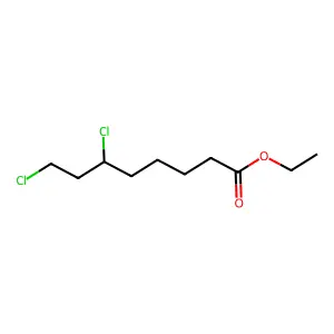 Ethyl 6,8-dichlorooctanoate structure