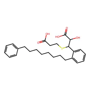 Pobilukast structure