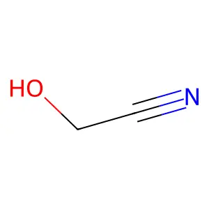 GLYCOLONITRILE structure