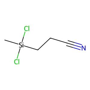 Propanenitrile, 3-(dichloromethylsilyl)- structure