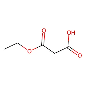 Ethyl hydrogen malonate structure