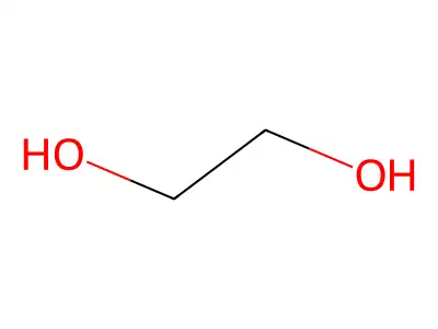 ETHYLENE GLYCOL structure